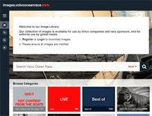 Tablet Screenshot of images.volvooceanrace.com
