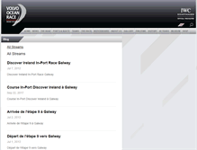 Tablet Screenshot of live.volvooceanrace.com